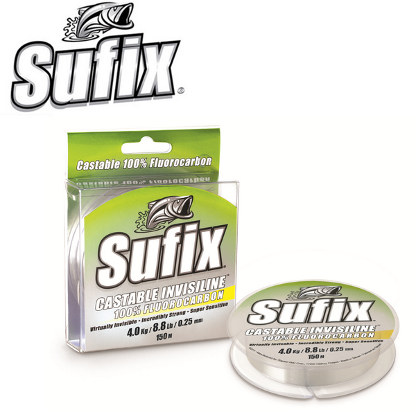 Sufix Castable Invisiline FC 100% 150 mt. 0.14 mm. 1.6 kg - Clicca l'immagine per chiudere